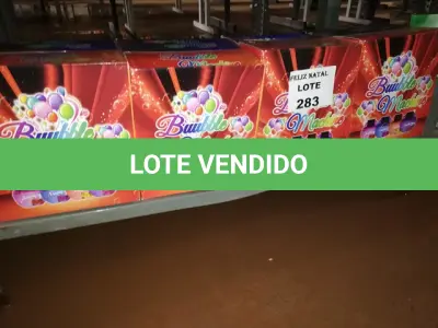 LOTE 283 - 4 MÁQUINA PARA BOLHAS DE SABÃO (NO ESTADO SEM GARANTIA DE FUNCIONAMENTO, SUJEITO A POSSÍVEIS AVARIAS VISÍVEIS/OCULTAS E/OU AUSÊNCIA DE COMPONENTES)