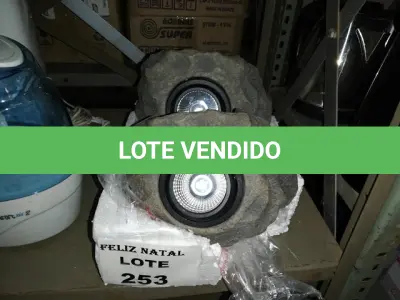 LOTE 253 - 2 LUMINÁRIA DE JARDIM (NO ESTADO SEM GARANTIA DE FUNCIONAMENTO, SUJEITO A POSSÍVEIS AVARIAS VISÍVEIS/OCULTAS E/OU AUSÊNCIA DE COMPONENTES)