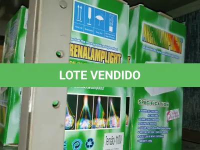 LOTE 088 - 4 PROJETOR DE LUZES E EFEITOS (ARENA LAMPLIGHT) (NO ESTADO SEM GARANTIA DE FUNCIONAMENTO, SUJEITO A POSSÍVEIS AVARIAS VISÍVEIS/OCULTAS E/OU AUSÊNCIA DE COMPONENTES)