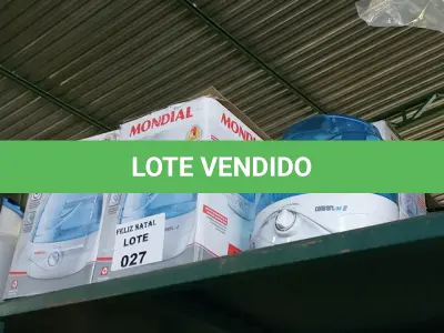 LOTE 027 - 6 UMIDIFICADORES (NO ESTADO SEM GARANTIA DE FUNCIONAMENTO, SUJEITO A POSSÍVEIS AVARIAS VISÍVEIS/OCULTAS E/OU AUSÊNCIA DE COMPONENTES)