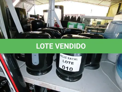 LOTE 010 - 6 CHALEIRAS (NO ESTADO SEM GARANTIA DE FUNCIONAMENTO, SUJEITO A POSSÍVEIS AVARIAS VISÍVEIS/OCULTAS E/OU AUSÊNCIA DE COMPONENTES)