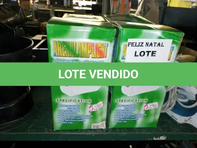 LOTE 036 - 4 PROJETOR DE LUZES E EFEITOS (ARENA LAMPLIGHT) (NO ESTADO SEM GARANTIA DE FUNCIONAMENTO, SUJEITO A POSSÍVEIS AVARIAS VISÍVEIS/OCULTAS E/OU AUSÊNCIA DE COMPONENTES)