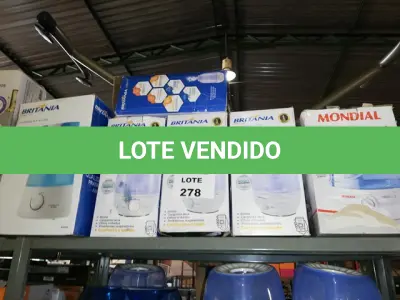 LOTE 278 - 6 UMIDIFICADOR (NO ESTADO SEM GARANTIA DE FUNCIONAMENTO, SUJEITO A POSSÍVEIS AVARIAS VISÍVEIS/OCULTAS E/OU AUSÊNCIA DE COMPONENTES)