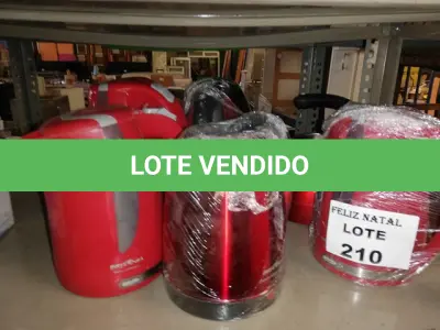 LOTE 210 - 6 CHALEIRAS (NO ESTADO SEM GARANTIA DE FUNCIONAMENTO, SUJEITO A POSSÍVEIS AVARIAS VISÍVEIS/OCULTAS E/OU AUSÊNCIA DE COMPONENTES)