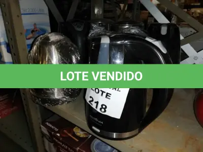 LOTE 218 - 7 CHALEIRAS (NO ESTADO SEM GARANTIA DE FUNCIONAMENTO, SUJEITO A POSSÍVEIS AVARIAS VISÍVEIS/OCULTAS E/OU AUSÊNCIA DE COMPONENTES)