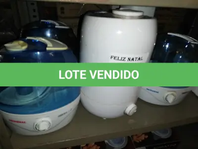 LOTE 252 - 5 UMIDIFICADOR (NO ESTADO SEM GARANTIA DE FUNCIONAMENTO, SUJEITO A POSSÍVEIS AVARIAS VISÍVEIS/OCULTAS E/OU AUSÊNCIA DE COMPONENTES)