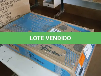 LOTE 183 - COOKTOP FISCHER 5 QUEIMADORES (NO ESTADO SEM GARANTIA DE FUNCIONAMENTO, SUJEITO A POSSÍVEIS AVARIAS VISÍVEIS/OCULTAS E/OU AUSÊNCIA DE COMPONENTES)