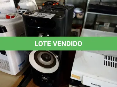 LOTE 124 - 2 CAIXAS DE SOM PHILCO (NO ESTADO SEM GARANTIA DE FUNCIONAMENTO, SUJEITO A POSSÍVEIS AVARIAS VISÍVEIS/OCULTAS E/OU AUSÊNCIA DE COMPONENTES)