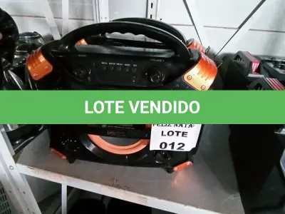 LOTE 012 - 2 CAIXAS DE SOM LENOXX (NO ESTADO SEM GARANTIA DE FUNCIONAMENTO, SUJEITO A POSSÍVEIS AVARIAS VISÍVEIS/OCULTAS E/OU AUSÊNCIA DE COMPONENTES)