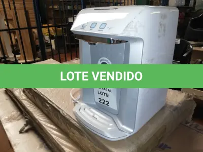 LOTE 222 - PURIFICADOR DE ÁGUA ELECTROLUX PA21G (NO ESTADO SEM GARANTIA DE FUNCIONAMENTO, SUJEITO A POSSÍVEIS AVARIAS VISÍVEIS/OCULTAS E/OU AUSÊNCIA DE COMPONENTES)
