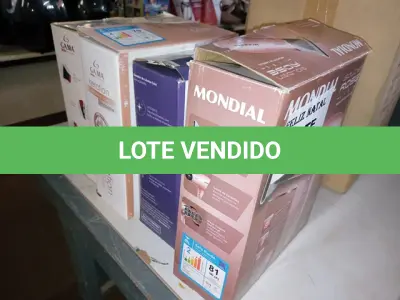 LOTE 144 - 4 SECADORES DE CABELO (NO ESTADO SEM GARANTIA DE FUNCIONAMENTO, SUJEITO A POSSÍVEIS AVARIAS VISÍVEIS/OCULTAS E/OU AUSÊNCIA DE COMPONENTES)