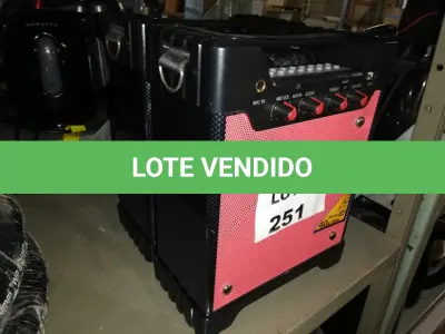 LOTE 251 - 2 CAIXAS DE SOM LENOXX (NO ESTADO SEM GARANTIA DE FUNCIONAMENTO, SUJEITO A POSSÍVEIS AVARIAS VISÍVEIS/OCULTAS E/OU AUSÊNCIA DE COMPONENTES)