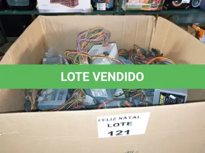 LOTE 121 - 16 FONTES PC (NO ESTADO SEM GARANTIA DE FUNCIONAMENTO, SUJEITO A POSSÍVEIS AVARIAS VISÍVEIS/OCULTAS E/OU AUSÊNCIA DE COMPONENTES)