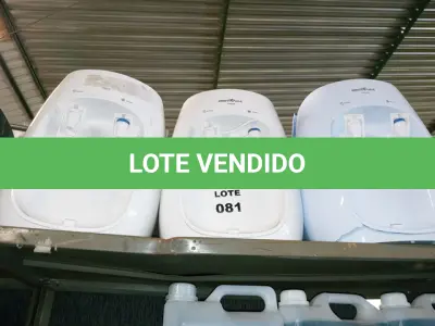 LOTE 081 - 3 BEBEDORES (NO ESTADO SEM GARANTIA DE FUNCIONAMENTO, SUJEITO A POSSÍVEIS AVARIAS VISÍVEIS/OCULTAS E/OU AUSÊNCIA DE COMPONENTES)