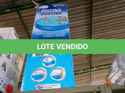 LOTE 069 - PISCINA BESTWAY 6473 LITROS ESTRUTURAL NOVA (NO ESTADO)