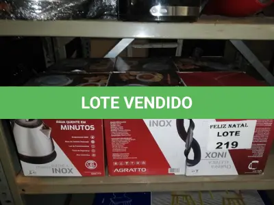 LOTE 219 - 6 CHALEIRAS (NO ESTADO SEM GARANTIA DE FUNCIONAMENTO, SUJEITO A POSSÍVEIS AVARIAS VISÍVEIS/OCULTAS E/OU AUSÊNCIA DE COMPONENTES)