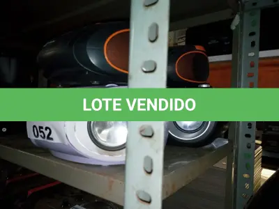 LOTE 052 - 4 SOM (NO ESTADO SEM GARANTIA DE FUNCIONAMENTO, SUJEITO A POSSÍVEIS AVARIAS VISÍVEIS/OCULTAS E/OU AUSÊNCIA DE COMPONENTES)