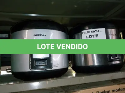 LOTE 063 - 2 PANELAS ELETRICAS (NO ESTADO SEM GARANTIA DE FUNCIONAMENTO, SUJEITO A POSSÍVEIS AVARIAS VISÍVEIS/OCULTAS E/OU AUSÊNCIA DE COMPONENTES)