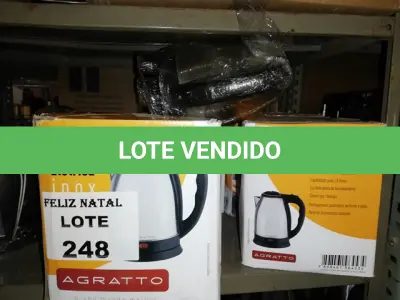 LOTE 248 - 5 CHALEIRAS (NO ESTADO SEM GARANTIA DE FUNCIONAMENTO, SUJEITO A POSSÍVEIS AVARIAS VISÍVEIS/OCULTAS E/OU AUSÊNCIA DE COMPONENTES)