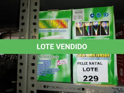 LOTE 229 - 4 PROJETOR DE LUZES E EFEITOS (ARENA LAMPLIGHT) (NO ESTADO SEM GARANTIA DE FUNCIONAMENTO, SUJEITO A POSSÍVEIS AVARIAS VISÍVEIS/OCULTAS E/OU AUSÊNCIA DE COMPONENTES)
