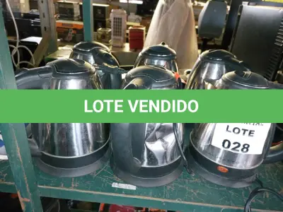LOTE 028 - 6 CHALEIRAS (NO ESTADO SEM GARANTIA DE FUNCIONAMENTO, SUJEITO A POSSÍVEIS AVARIAS VISÍVEIS/OCULTAS E/OU AUSÊNCIA DE COMPONENTES)