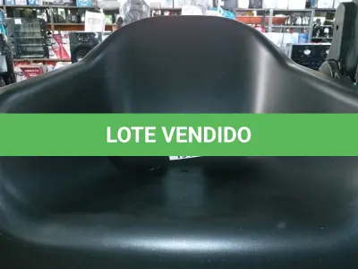 LOTE 194 - POLTRONA SKARPO PRETA (NO ESTADO SEM GARANTIA DE FUNCIONAMENTO, SUJEITO A POSSÍVEIS AVARIAS VISÍVEIS/OCULTAS E/OU AUSÊNCIA DE COMPONENTES)