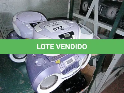 LOTE 022 - 7 SOM (NO ESTADO SEM GARANTIA DE FUNCIONAMENTO, SUJEITO A POSSÍVEIS AVARIAS VISÍVEIS/OCULTAS E/OU AUSÊNCIA DE COMPONENTES)