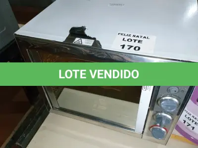 LOTE 170 - FORNO ELÉTRICO LAYR SUPER LUXO 220V (NO ESTADO SEM GARANTIA DE FUNCIONAMENTO, SUJEITO A POSSÍVEIS AVARIAS VISÍVEIS/OCULTAS E/OU AUSÊNCIA DE COMPONENTES)
