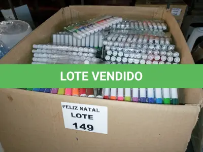 LOTE 149 - GRANDE QUANTIDADE DE CANETINHAS HIDROGRÁFICA COM 12 UNIDADES (NO ESTADO SEM GARANTIA DE FUNCIONAMENTO, SUJEITO A POSSÍVEIS AVARIAS VISÍVEIS/OCULTAS E/OU AUSÊNCIA DE COMPONENTES)