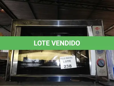 LOTE 238 - FORNO ELÉTRICO LAYR LUXO PREMYUM 3.0 220V (NO ESTADO SEM GARANTIA DE FUNCIONAMENTO, SUJEITO A POSSÍVEIS AVARIAS VISÍVEIS/OCULTAS E/OU AUSÊNCIA DE COMPONENTES)