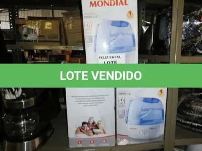 LOTE 256 - 6 UMIDIFICADORES (NO ESTADO SEM GARANTIA DE FUNCIONAMENTO, SUJEITO A POSSÍVEIS AVARIAS VISÍVEIS/OCULTAS E/OU AUSÊNCIA DE COMPONENTES)