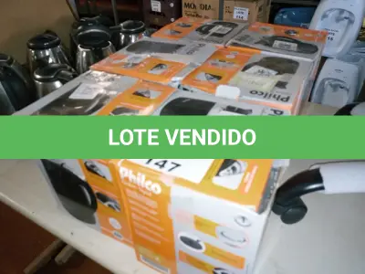 LOTE 147 - 6 CHALEIRAS (NO ESTADO SEM GARANTIA DE FUNCIONAMENTO, SUJEITO A POSSÍVEIS AVARIAS VISÍVEIS/OCULTAS E/OU AUSÊNCIA DE COMPONENTES)