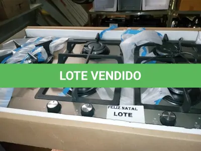 LOTE 101 - FOGÃO COOKTOP FISCHER 5 BOCAS PLATINIUM PRIME ESCOVADO (NO ESTADO SEM GARANTIA DE FUNCIONAMENTO, SUJEITO A POSSÍVEIS AVARIAS VISÍVEIS/OCULTAS E/OU AUSÊNCIA DE COMPONENTES)