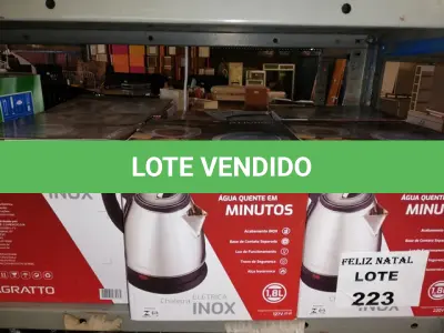 LOTE 223 - 6 CHALEIRAS (NO ESTADO SEM GARANTIA DE FUNCIONAMENTO, SUJEITO A POSSÍVEIS AVARIAS VISÍVEIS/OCULTAS E/OU AUSÊNCIA DE COMPONENTES)