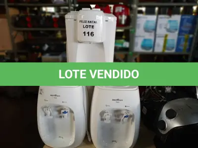 LOTE 116 - 5 BEBEDORES (NO ESTADO SEM GARANTIA DE FUNCIONAMENTO, SUJEITO A POSSÍVEIS AVARIAS VISÍVEIS/OCULTAS E/OU AUSÊNCIA DE COMPONENTES)