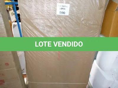 LOTE 100 - BERÇO AMERICANO NANDA BRANCO ACETINADO (NO ESTADO SEM GARANTIA DE FUNCIONAMENTO, SUJEITO A POSSÍVEIS AVARIAS VISÍVEIS/OCULTAS E/OU AUSÊNCIA DE COMPONENTES)