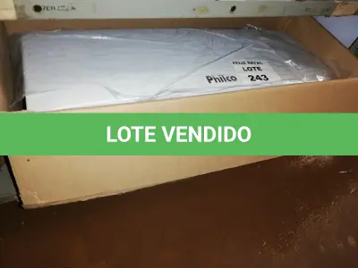 LOTE 243 - EVAPORADORA PHILCO(NO ESTADO SEM GARANTIA DE FUNCIONAMENTO, SUJEITO A POSSÍVEIS AVARIAS VISÍVEIS/OCULTAS E/OU AUSÊNCIA DE COMPONENTES)