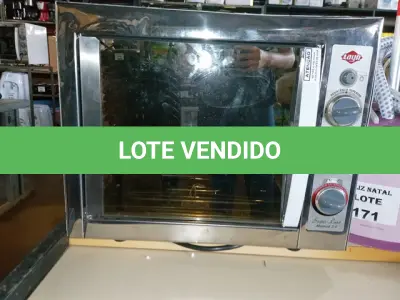 LOTE 170 - FORNO ELÉTRICO LAYR SUPER LUXO 220V (NO ESTADO SEM GARANTIA DE FUNCIONAMENTO, SUJEITO A POSSÍVEIS AVARIAS VISÍVEIS/OCULTAS E/OU AUSÊNCIA DE COMPONENTES)