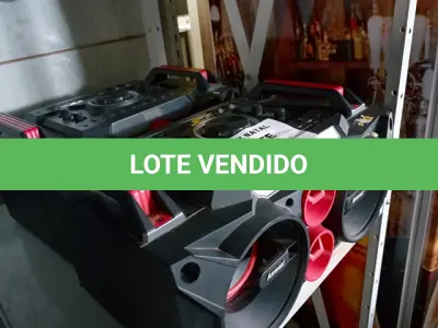 LOTE 007 - 2 CAIXAS AMPLIFICADA AMVOX LED BLUETOOTH 150W ACA 768 (NO ESTADO SEM GARANTIA DE FUNCIONAMENTO, SUJEITO A POSSÍVEIS AVARIAS VISÍVEIS/OCULTAS E/OU AUSÊNCIA DE COMPONENTES)
