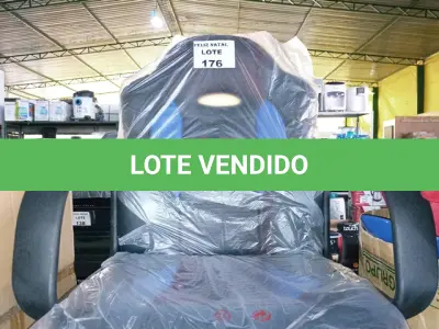 LOTE 176 - CADEIRA GAMER (NO ESTADO SEM GARANTIA DE FUNCIONAMENTO, SUJEITO A POSSÍVEIS AVARIAS VISÍVEIS/OCULTAS E/OU AUSÊNCIA DE COMPONENTES)