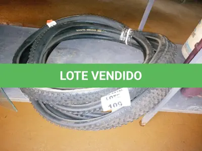 LOTE 109 - 4 PNEUS ARO 29 LEVORIN NOVO (NO ESTADO SEM GARANTIA DE FUNCIONAMENTO, SUJEITO A POSSÍVEIS AVARIAS VISÍVEIS/OCULTAS E/OU AUSÊNCIA DE COMPONENTES)