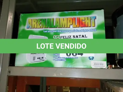 LOTE 064 - 2 PROJETOR DE LUZES E EFEITOS (ARENA LAMPLIGHT) (NO ESTADO SEM GARANTIA DE FUNCIONAMENTO, SUJEITO A POSSÍVEIS AVARIAS VISÍVEIS/OCULTAS E/OU AUSÊNCIA DE COMPONENTES)