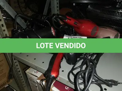 LOTE 231 - 6 SECADORES DE CABELO (NO ESTADO SEM GARANTIA DE FUNCIONAMENTO, SUJEITO A POSSÍVEIS AVARIAS VISÍVEIS/OCULTAS E/OU AUSÊNCIA DE COMPONENTES)