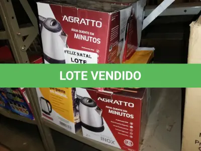 LOTE 206 - 6 CHALEIRAS (NO ESTADO SEM GARANTIA DE FUNCIONAMENTO, SUJEITO A POSSÍVEIS AVARIAS VISÍVEIS/OCULTAS E/OU AUSÊNCIA DE COMPONENTES)
