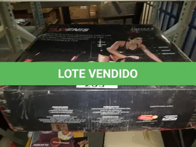 LOTE 205 - PLATAFORMA ABDOMINAL AB MAX GENIS POLISHOP (NO ESTADO SEM GARANTIA DE FUNCIONAMENTO, SUJEITO A POSSÍVEIS AVARIAS VISÍVEIS/OCULTAS E/OU AUSÊNCIA DE COMPONENTES)