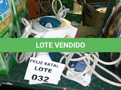 LOTE 032 - 04 FERROS DE PASSAR SENDO 02 FERROS JÚPITER MALLORY, 01 FERRO BLACK DECKER, 01 FERRO PHILCO. (NO ESTADO SEM GARANTIA DE FUNCIONAMENTO, SUJEITO A POSSÍVEIS AVARIAS VISÍVEIS/OCULTAS E/OU AUSÊNCIA DE COMPONENTES)