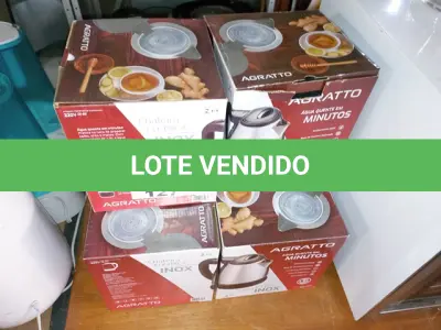 LOTE 127 - 6 CHALEIRAS (NO ESTADO SEM GARANTIA DE FUNCIONAMENTO, SUJEITO A POSSÍVEIS AVARIAS VISÍVEIS/OCULTAS E/OU AUSÊNCIA DE COMPONENTES)