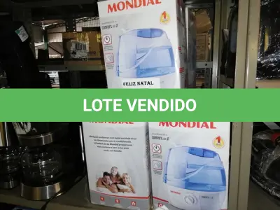 LOTE 256 - 6 UMIDIFICADORES (NO ESTADO SEM GARANTIA DE FUNCIONAMENTO, SUJEITO A POSSÍVEIS AVARIAS VISÍVEIS/OCULTAS E/OU AUSÊNCIA DE COMPONENTES)