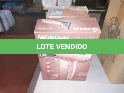 LOTE 144 - 4 SECADORES DE CABELO (NO ESTADO SEM GARANTIA DE FUNCIONAMENTO, SUJEITO A POSSÍVEIS AVARIAS VISÍVEIS/OCULTAS E/OU AUSÊNCIA DE COMPONENTES)