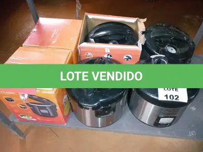 LOTE 102 - 6 PANELAS ELÉTRICAS (NO ESTADO SEM GARANTIA DE FUNCIONAMENTO, SUJEITO A POSSÍVEIS AVARIAS VISÍVEIS/OCULTAS E/OU AUSÊNCIA DE COMPONENTES)